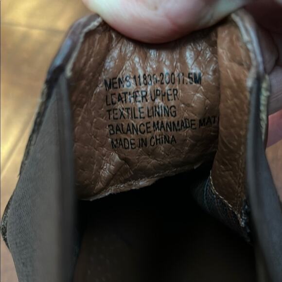 Florsheim Men’s Brown Leather Chelsea Boots, Beautiful Reddish Brown, Size 11.5 main image 8